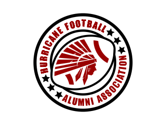 Hurricane Football Alumni Association  logo design by SmartTaste
