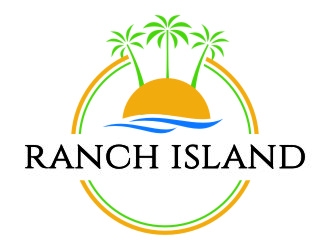 Ranch Island logo design by jetzu
