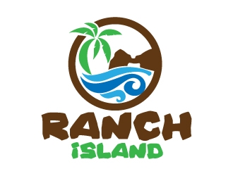 Ranch Island logo design by jaize