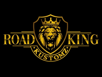 Road King Kustomz logo design by DreamLogoDesign