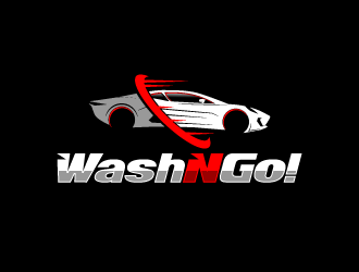 WASH N GO! logo design by torresace