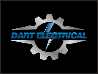 DART ELECTRICAL logo design by giphone