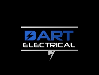 DART ELECTRICAL logo design by mazbetdesign