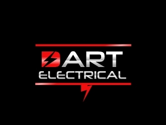 DART ELECTRICAL logo design by mazbetdesign