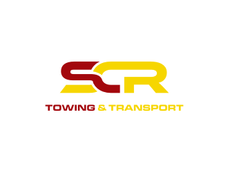 SCR Towing & Transport logo design by logitec