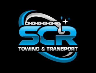 SCR Towing & Transport logo design by abss
