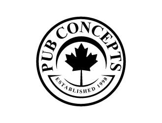 Pub Concepts logo design by uttam