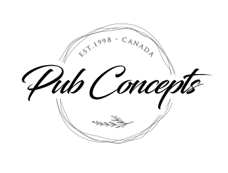 Pub Concepts logo design by BeDesign