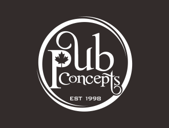 Pub Concepts logo design by YONK