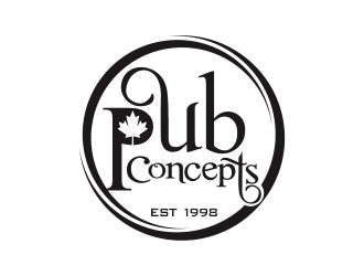 Pub Concepts logo design by YONK
