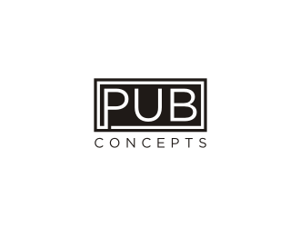 Pub Concepts logo design by Zeratu