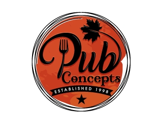 Pub Concepts logo design by Aelius
