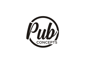 Pub Concepts logo design by Zeratu