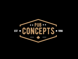 Pub Concepts logo design by fajarriza12