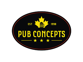 Pub Concepts logo design by logolady