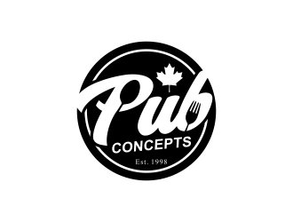 Pub Concepts logo design by totoy07