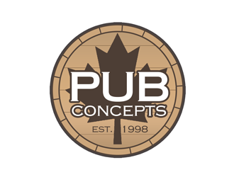 Pub Concepts logo design by kunejo