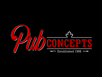 Pub Concepts logo design by pionsign