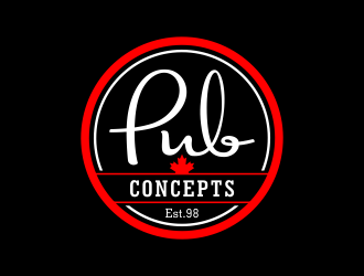 Pub Concepts logo design by pionsign