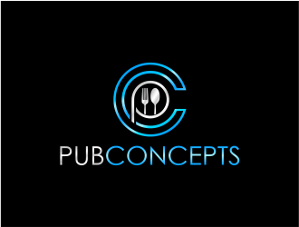 Pub Concepts logo design by mutafailan