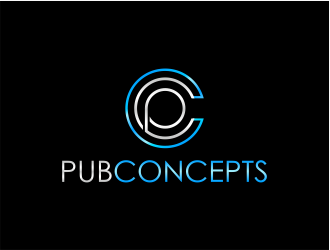 Pub Concepts logo design by mutafailan