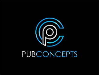 Pub Concepts logo design by mutafailan