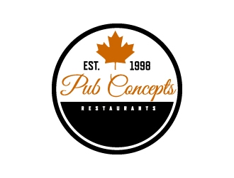 Pub Concepts logo design by Erasedink