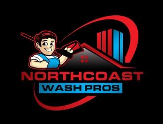 Northcoast Wash Pros logo design by REDCROW