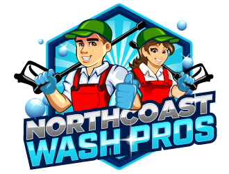 Northcoast Wash Pros logo design by THOR_