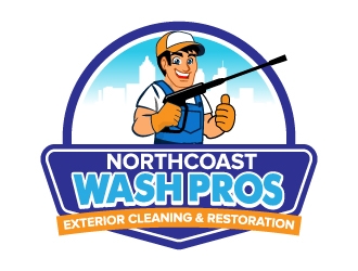 Northcoast Wash Pros logo design by jaize