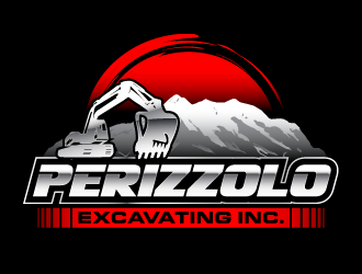 Perizzolo Excavating Inc. logo design by PRN123