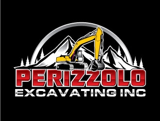 Perizzolo Excavating Inc. logo design by invento