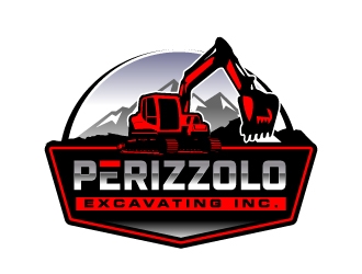 Perizzolo Excavating Inc. logo design by jaize