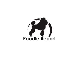 Poodle Report logo design by giphone