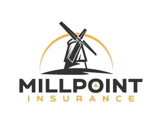 Millpoint Insurance logo design by jaize