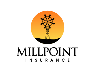 Millpoint Insurance logo design by JessicaLopes