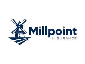 Millpoint Insurance logo design by Panara