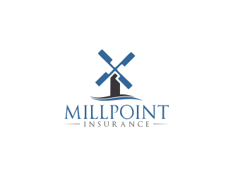 Millpoint Insurance logo design by akhi