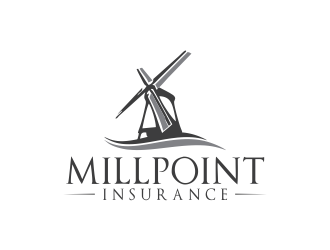 Millpoint Insurance logo design by akhi