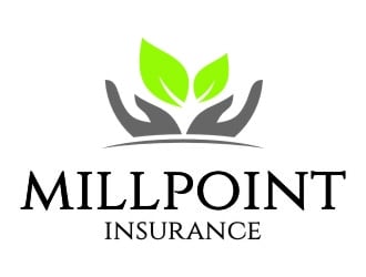 Millpoint Insurance logo design by jetzu