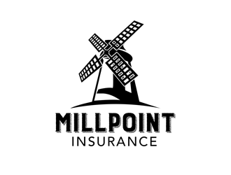 Millpoint Insurance logo design by kunejo