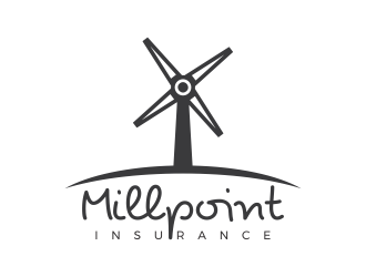Millpoint Insurance logo design by graphicstar