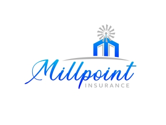 Millpoint Insurance logo design by totoy07