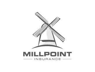 Millpoint Insurance logo design by zakdesign700