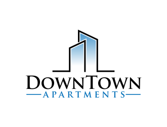 DownTown Apartments logo design by done