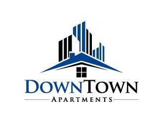 DownTown Apartments logo design by J0s3Ph