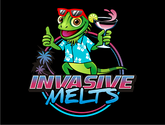 Invasive melts logo design by haze