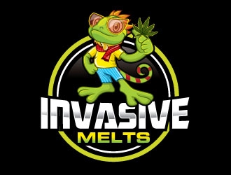 Invasive melts logo design by invento