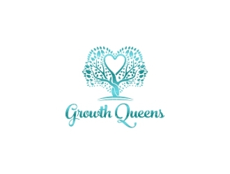 Growth Queens logo design by N3V4
