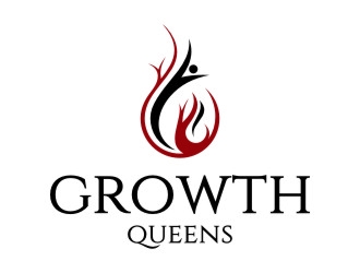 Growth Queens logo design by jetzu